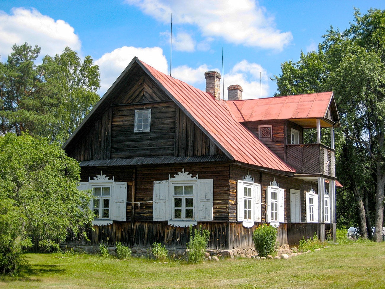 Traditional Lithuanian house
