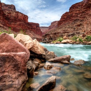 Grand Canyon rapids