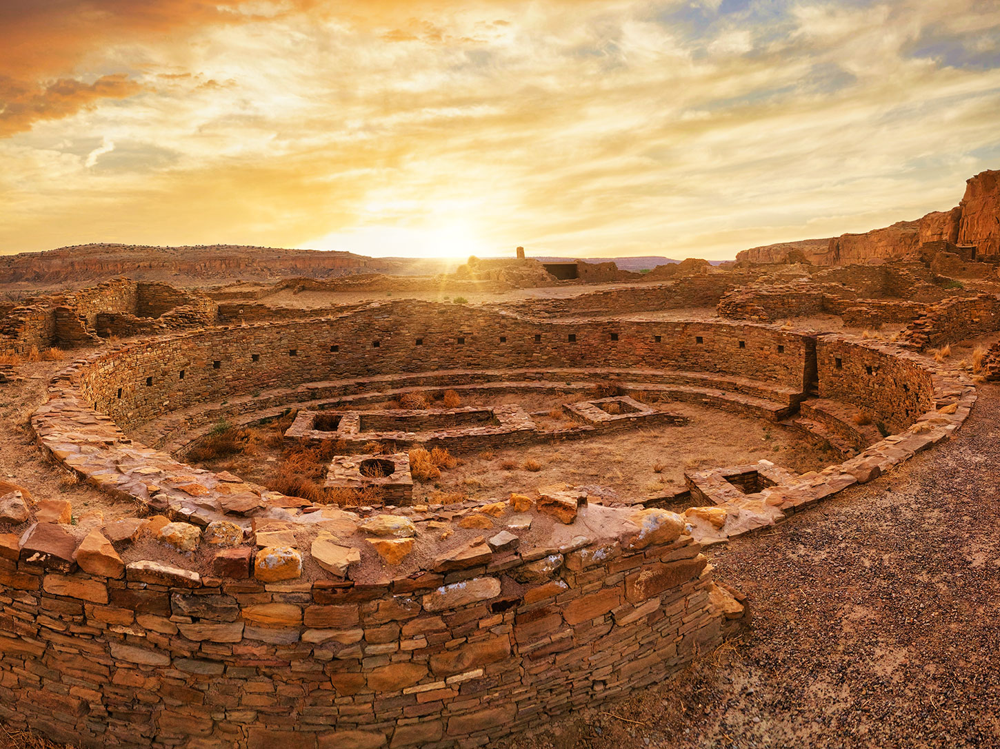 Chaco Canyon sunrise