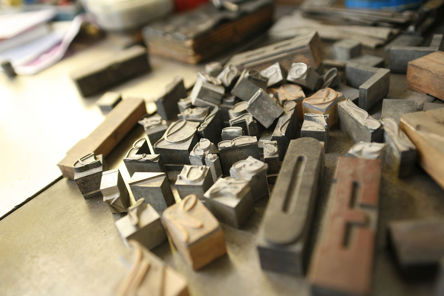 Typesetting blocks