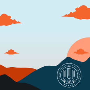 Sowell Emerging Writers Prize award symbol on stylized mountains and sky