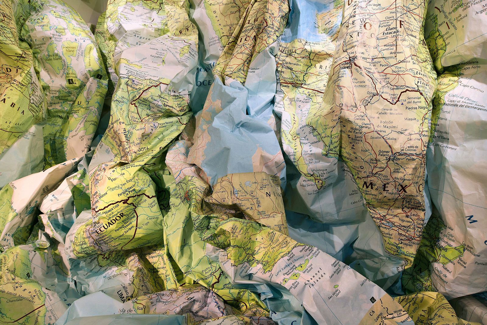 The Maps That Failed Us (detail)