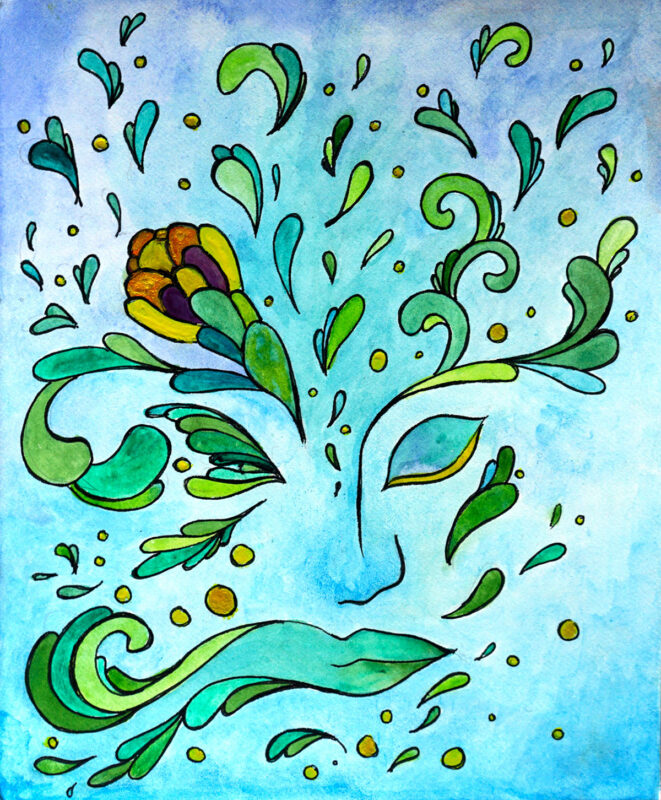 Flowering, by Tzintzun Aguilar-Izzo