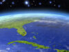 View of Florida peninsula from space