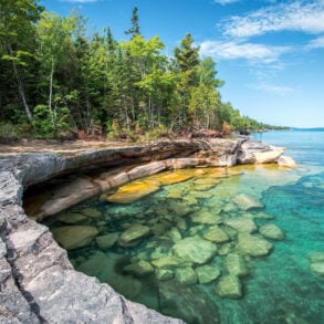 Lake Superior shore