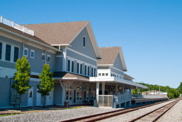 Brunswick Station train platform