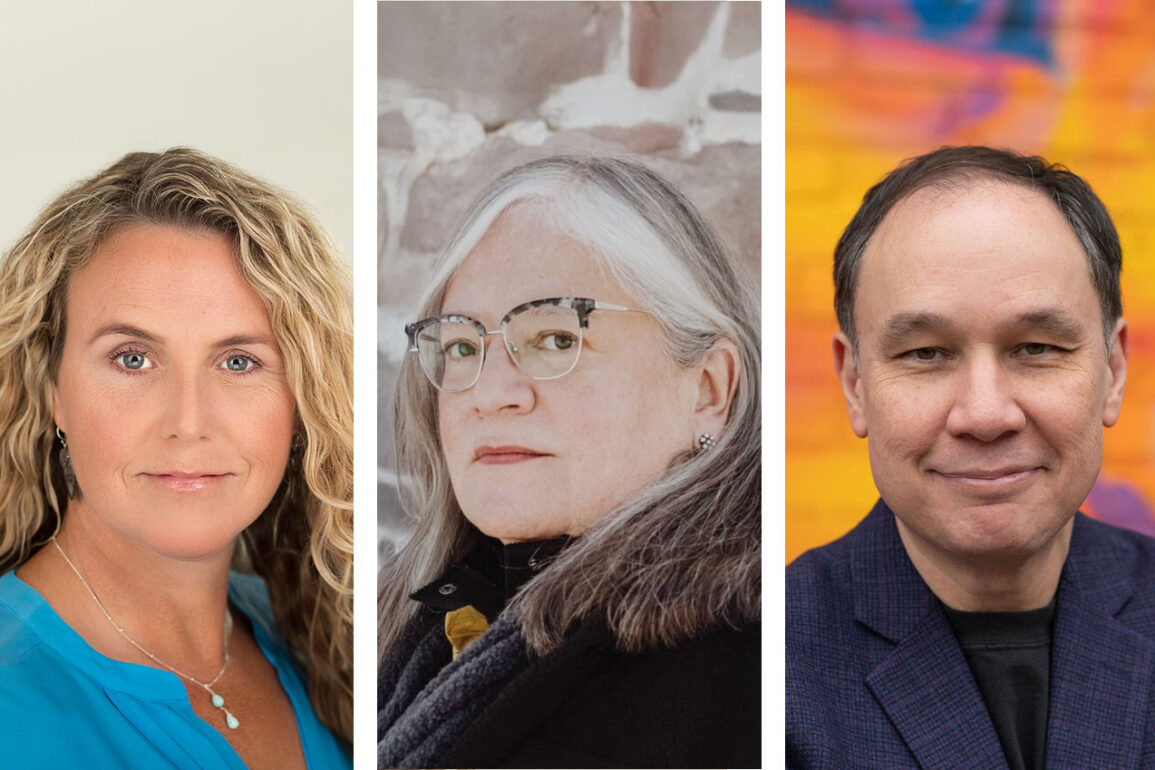 Iris Tamahl Dunkle, Debra Magpie Earling, and Jamie Ford