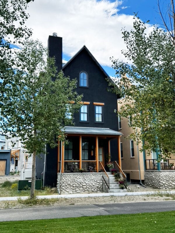 Black house at South Main