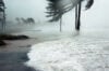 Hurricane at beach