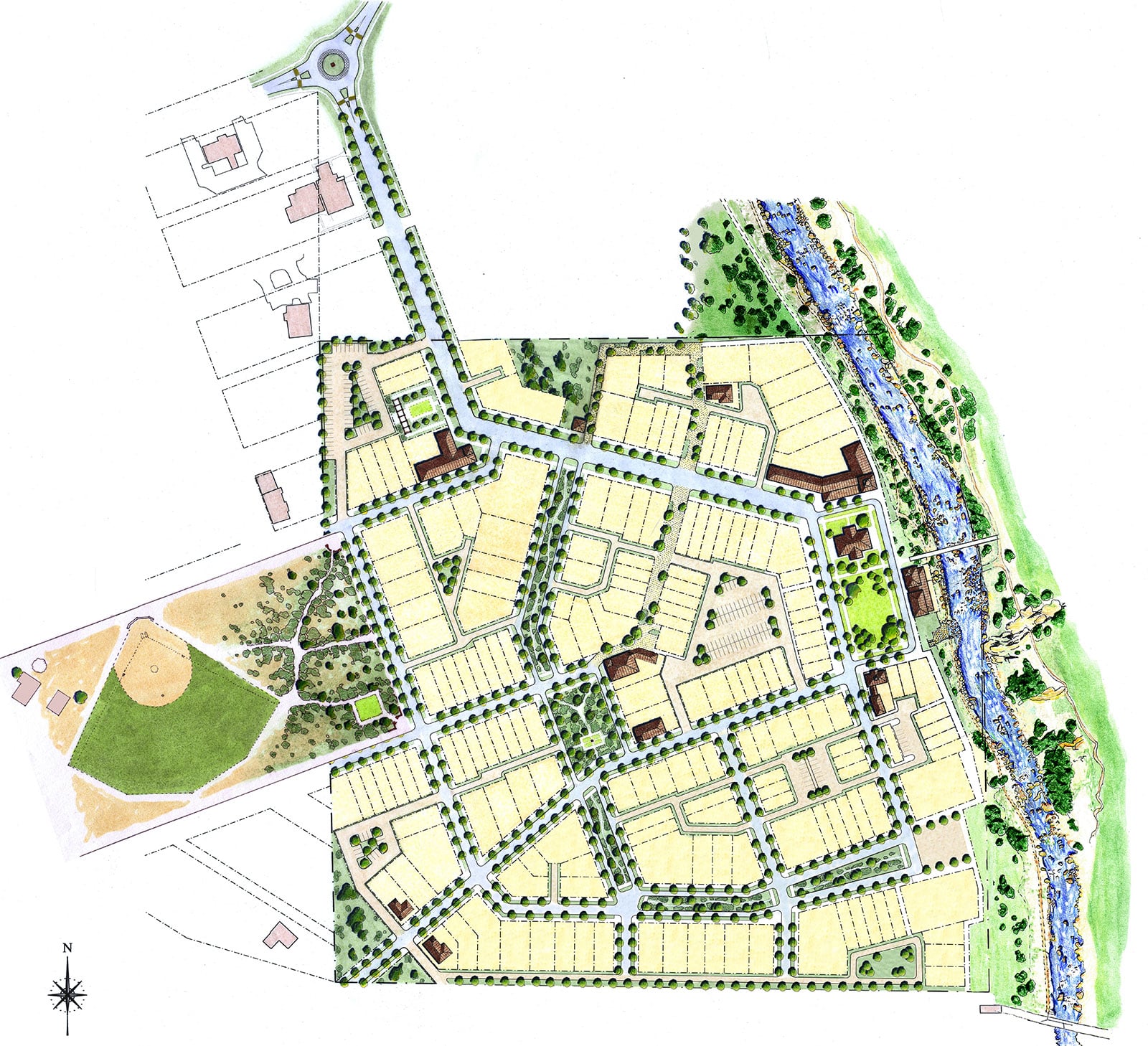 South Main site plan