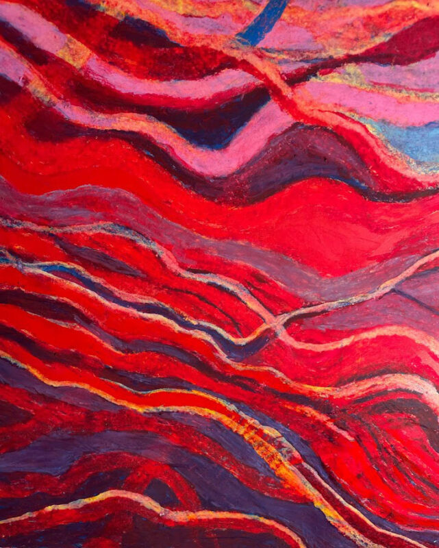 Detail of "Scorched Earth"