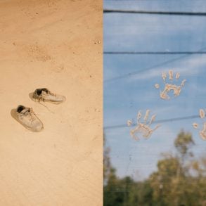 Hurricane Helene Diptych