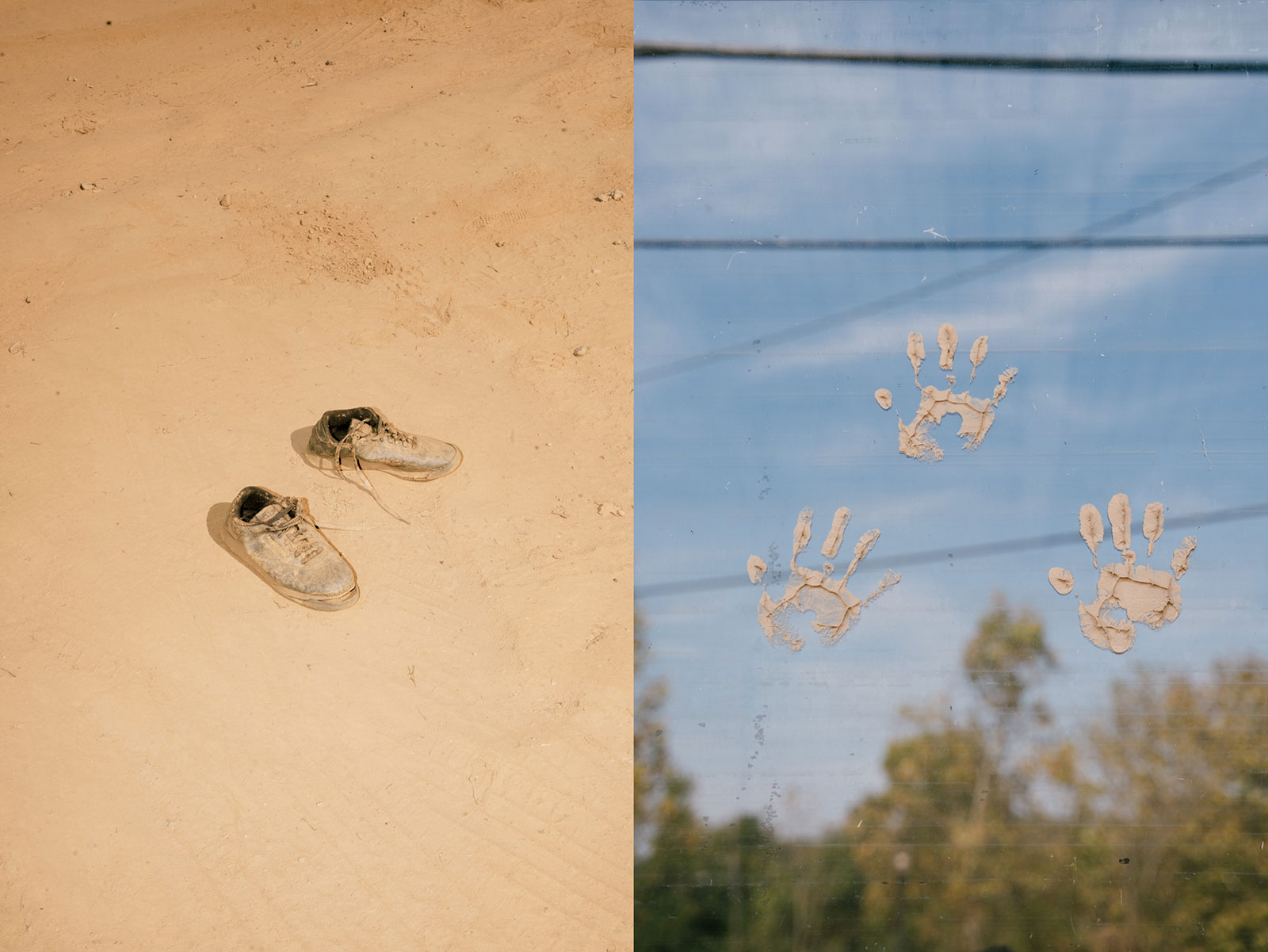 Hurricane Helene Diptych