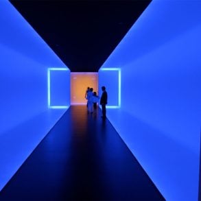 James Turrell's Into the Light (blue)