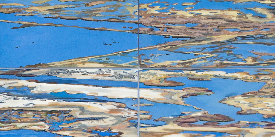 Detail, Meditations on Geometries of Water: Summer Lake.