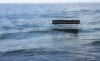 Bench in water