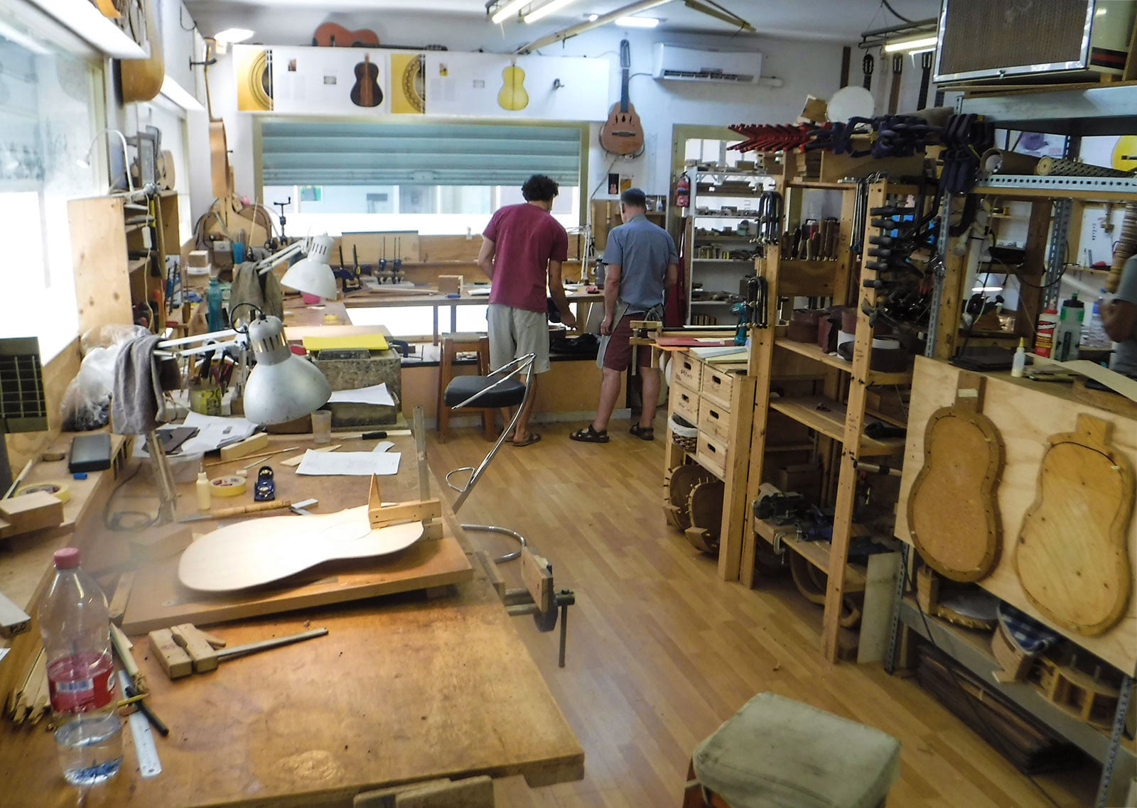 In the workshop