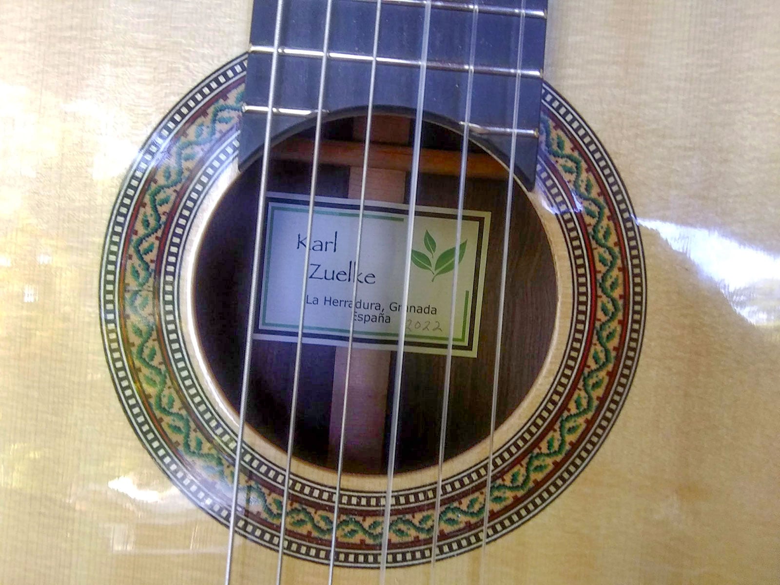 Karl Zuelke's guitar